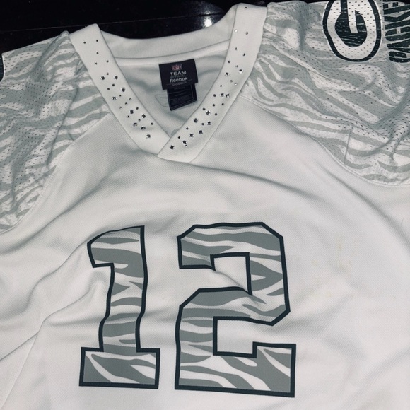 PACKERS Jersey WM, football fan, #12 Aaron Rodgers, NFL Fangirl, Green Bay, QB - Picture 1 of 7